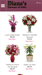 Mobile Screenshot of dianasauroraflowers.com